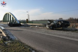 Wypadek drogowy w Hrubieszowie