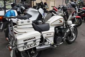 Motocykle policyjne.
