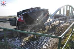 Wypadek drogowy w Hrubieszowie