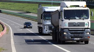 Akcja ,,TIR’’ na S-7, wspólne działania Policji i Inspekcji Transportu Drogowego